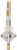 DRAG SPECIALTIES - 0705-0200 - Fuel Petcock - Downward - Chrome - 1/4" NPT
