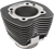 DRAG SPECIALTIES - 0931-0710 - Cylinder - 3.750" Bore - Black with Highlighted Fins - 88"/96" Twin Cam '99-'17