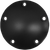 DRAG SPECIALTIES - 0940-1242 - Points Cover - Flat Black - Twin Cam