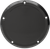 DRAG SPECIALTIES - 1107-0556 - Derby Cover - Gloss Black - 5 Hole - '15-'25 Harley-Davidson