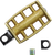 DRAG SPECIALTIES - 1112-0031 - Kickstarter Pedal - Brass
