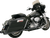 BASSANI XHAUST - FLH-517LRB - Megaphone Slip-On Mufflers - Black/Black - Fluted - Performance Baffle
