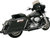 BASSANI XHAUST - FLH-517LRB - Megaphone Slip-On Mufflers - Black/Black - Fluted - Performance Baffle