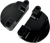 DRAG SPECIALTIES - 1410-0065 - Fender-To-Fork Adapters - Gloss Black