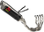 AKRAPOVIC - S-K10R10-RC - Race Exhaust - Carbon Fiber