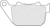 DRAG SPECIALTIES - 1721-0885 - Semi-Metallic Brake Pads - Rear - HD Sportster