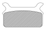 DRAG SPECIALTIES - 1721-1358 - Sintered Metal Brake Pads - Touring