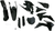 ACERBIS - 2314330001 - Full Body Kit - Black - KTM - SX/XC '13-'14