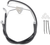 DRAG SPECIALTIES - 1741-2518 - Brake Line - Front - Black - +8" - FLH '96-'07