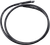 DRAG SPECIALTIES - 1741-2728 - Universal Brake Line - Black - 47"