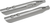 DRAG SPECIALTIES - 1801-1185 - 3-1/2" Slashdown Slip-On Mufflers - Chrome
