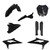 ACERBIS - 2979660001 - Full Replacement Body Kit - Black