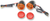 DRAG SPECIALTIES - 2040-1043 - Mini-Duece Marker Light Kit - Amber/Red