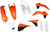 ACERBIS - 2314333914 - Full Body Kit - '14 OEM Orange/White/Black - KTM - SX/XC '13-'14