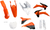 ACERBIS - 2314333914 - Full Body Kit - '14 OEM Orange/White/Black - KTM - SX/XC '13-'14