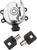 DRAG SPECIALTIES - 2106-0249 - Side Hinge Ignition Switch - Chrome