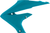 ACERBIS - 2685877441 - Radiator Shrouds - Teal