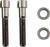 DRAG SPECIALTIES - 2401-1029 - Bolt Kit - Starter - Smooth/Socket-Head - Black/Chrome - M8