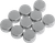 DRAG SPECIALTIES - 2402-0120 - Bolt Covers - Hex - 5/8" - Chrome - 10 Pack