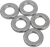 DRAG SPECIALTIES - DS-190013 - Spacer - Chrome - 3/8" x 3/4" x 1/8"