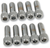 DRAG SPECIALTIES - DS-190534 - Bolts - Socket-Head - Knurled - 1/4-20 x 5/8"