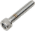 DRAG SPECIALTIES - DS-190591 - Bolts - Socket-Head - Replacement - Knurled/Coarse Thread - #10-24 x 1-1/4" - 10 Pack