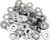 DRAG SPECIALTIES - DS-190656 - Washers - Flat - 3/8" - Chrome