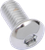 DRAG SPECIALTIES - DS-190842 - Bolts - Button Head/Replacement - 3/8"-16 x 3/4" - 10 Pack