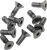 DRAG SPECIALTIES - DS192352 - Bolts - Flat-Head - Chrome - 10-24 x 1/2"