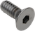 DRAG SPECIALTIES - DS192353 - Bolts - Flat-Head - Chrome - 10-24 x 3/4"