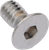 DRAG SPECIALTIES - DS192357 - Bolts - Flat-Head - Chrome - 1/4"-20 x 1/2"