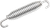 DRAG SPECIALTIES - DS-233678 - Kickstand Spring - Chrome