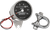 DRAG SPECIALTIES - DS-244131 - 2.4" MPH Mini LED Mechanical Speedometer/Indicators - Chrome Housing - Black Face - 2:1