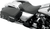DRAG SPECIALTIES SEATS - 0801-0493 - Solo Seat - Mild Stitched - Driver Backrest - FLH '97-'07