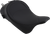 DRAG SPECIALTIES SEATS - 0801-0886 - Solo Seat - Mild Stitched - Driver Backrest - FL '08-'23
