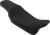 DRAG SPECIALTIES SEATS - 0801-1005 - Extended Reach Predator Seat - Mild Stitched - Backrest Recepticle - FL '08-'24