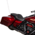 DRAG SPECIALTIES SEATS - 0801-1482 - Freedom Seat - Vinyl - Double Diamond Silver Stitch - FLH '09-'23