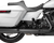 DRAG SPECIALTIES SEATS - 0801-1932 - Predator III 2-Up Seat - Vinyl - Double Diamond - Silver Stitching - FLT/FLH '23-'24
