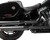DRAG SPECIALTIES SEATS - 0802-1637 - Predator 2-Up Seat - Vinyl - Double Diamond - Red Stitching - FLSB/FXLRS '18-'24