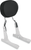 DRAG SPECIALTIES SEATS - 0822-0343 - Smooth Oval Sissy Bar Pad - Black