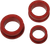 DRIVEN RACING - DCWS-27 - Wheel Spacer - Captive - Red - '17-'24 Suzuki GSX-R 1000