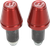 DRIVEN RACING - DBEW2-RD - V.2 Handlebar End Weight - Red