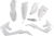 ACERBIS - 2736280002 - Standard Body - White - Kawasaki - KX '19-'24