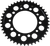 DRIVEN RACING - 5014-520-43T - Rear Sprocket - 43 Tooth - Yamaha