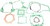 ATHENA - P400210850501 - Complete Gasket Kit - Honda