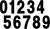 FACTORY EFFEX - 02-4341 - Pro Number 1 - Black - 7"