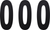 FACTORY EFFEX - 02-4470 - FX Number 0 - Black - 8"