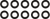 FACTORY LINKS - WBE-J-013 - Wheel Bearings - Double Seal - 60/22 2RS - 22x44x12 - 10 Pack