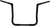 FAT BAGGERS INC. - 705014-B - 1-1/4" EZ Install Flat Top Handlebar - 14" - Black