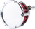 FEULING PARTS - 5457 - BA Air Cleaner Kit - Chrome with Red Filter - '08-'17 Dyna/Softail/Touring